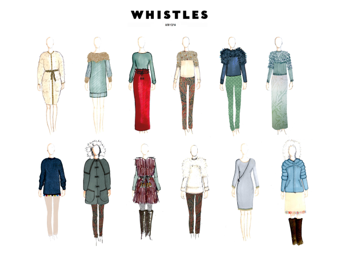 Whistles collection board