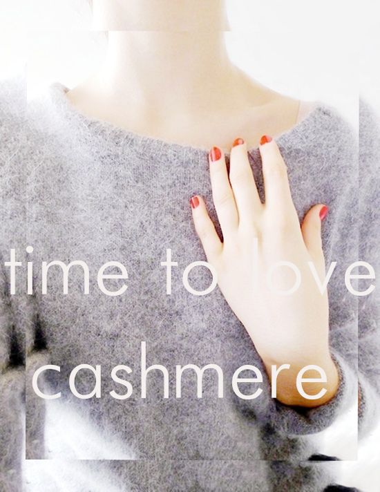 time to love cashmere