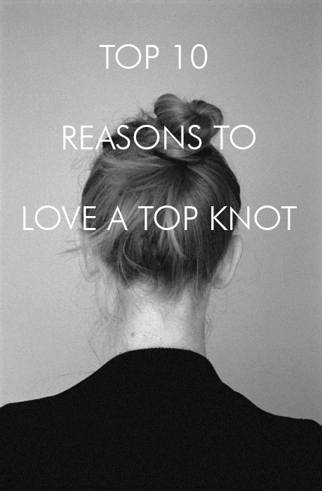 top knot for blog